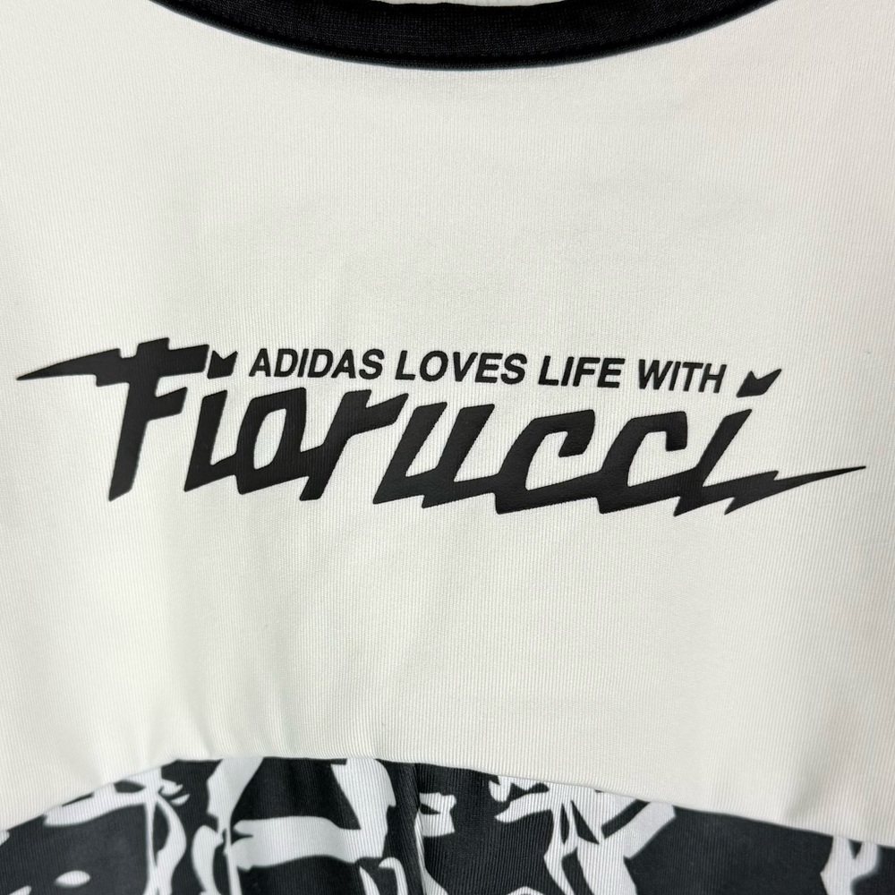 Adidas Originals Womens X
Fiorucci Jumpsuit Multi Face Print Running Workout - Picture 4 of 11
